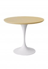 Tulip Round Dining Table Wood Top 100 Dia